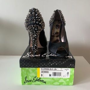 Sam Edelman Lorissa Studded leather pump size 8